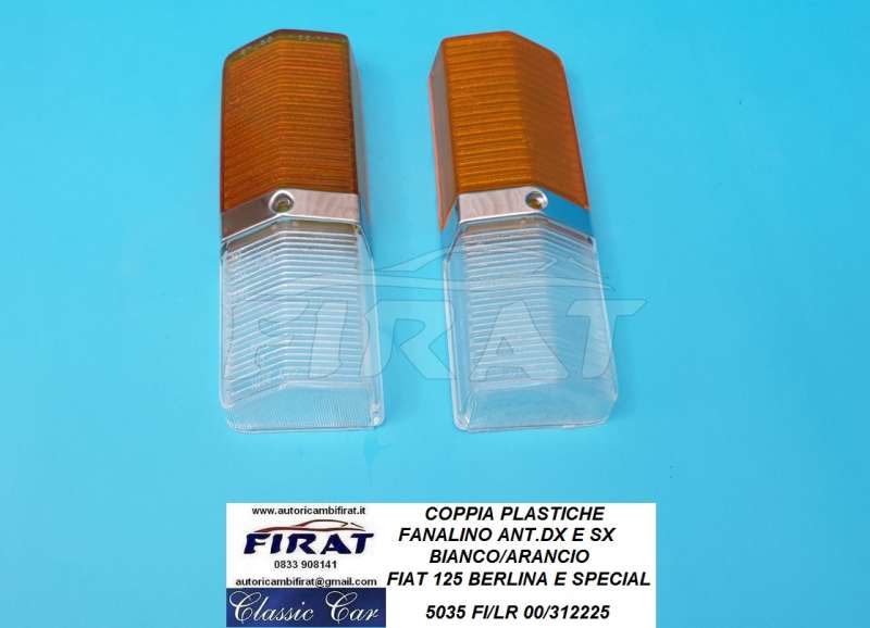 PLASTICA FANALINO FIAT 125 ANT.B/A (5035)